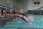 Swimming vs Babson  Wheaton College Swimming vs Babson College. - Photo By: KEITH NORDSTROM : Wheaton, Swimming, Babson